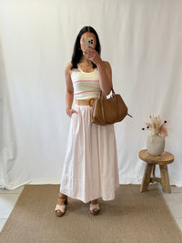 Top rayure rose - Alex