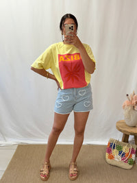 Short jean - Cœur