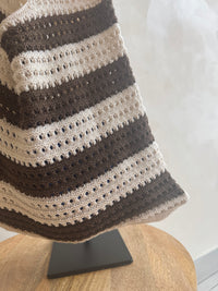 Sac crochet marron - Eloane