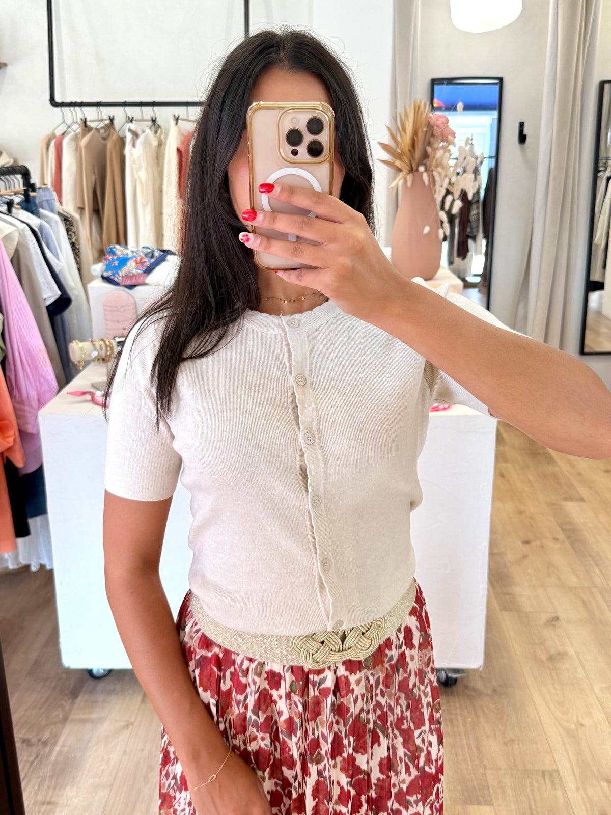 Haut beige - Astrid