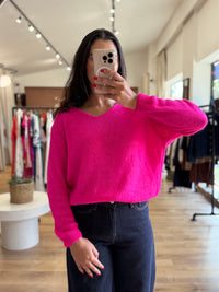 Pull Fushia - Nina