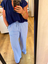 Pantalon rayure bleu - Nino