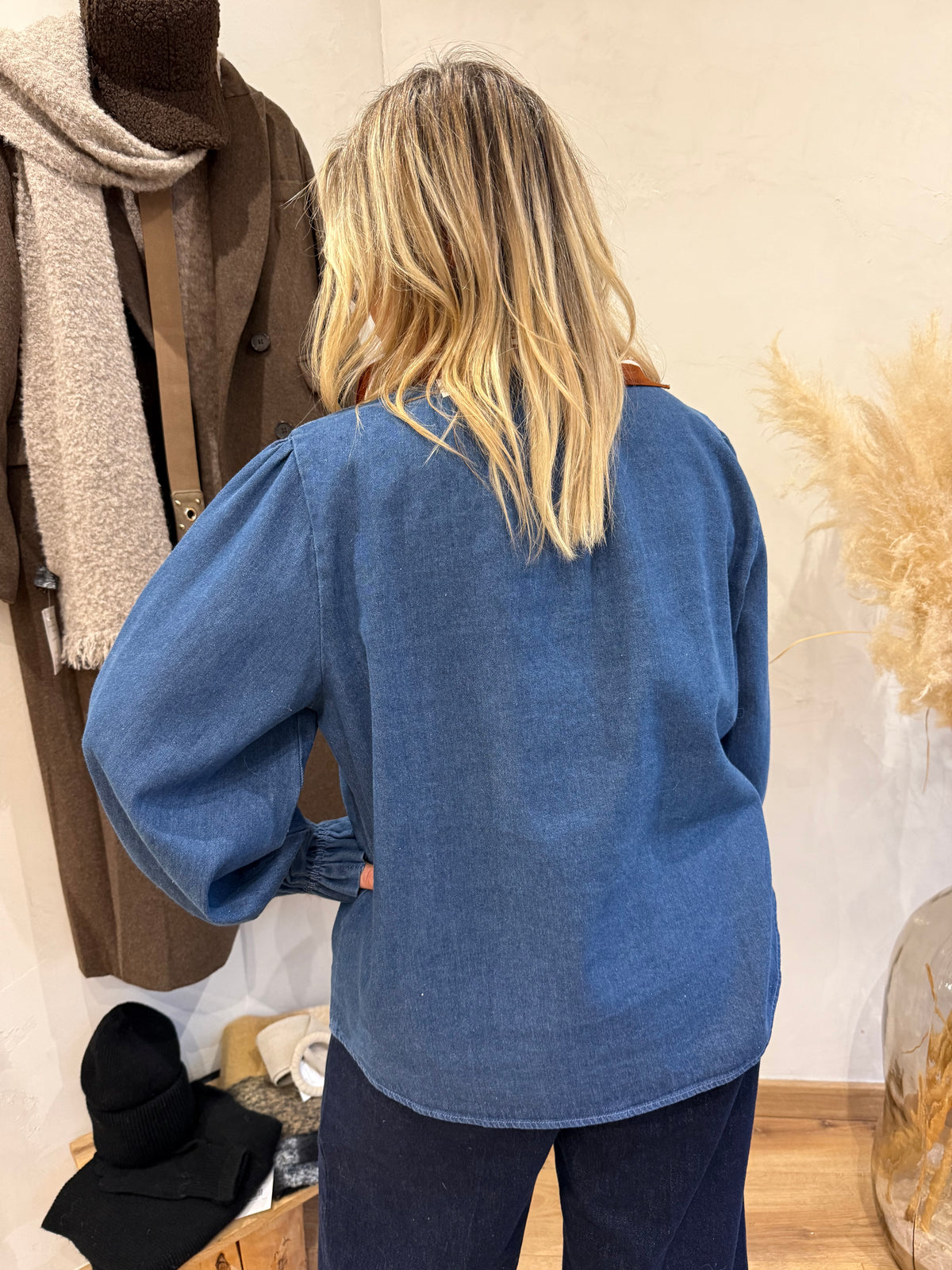 Blouse jean GT - Victorine