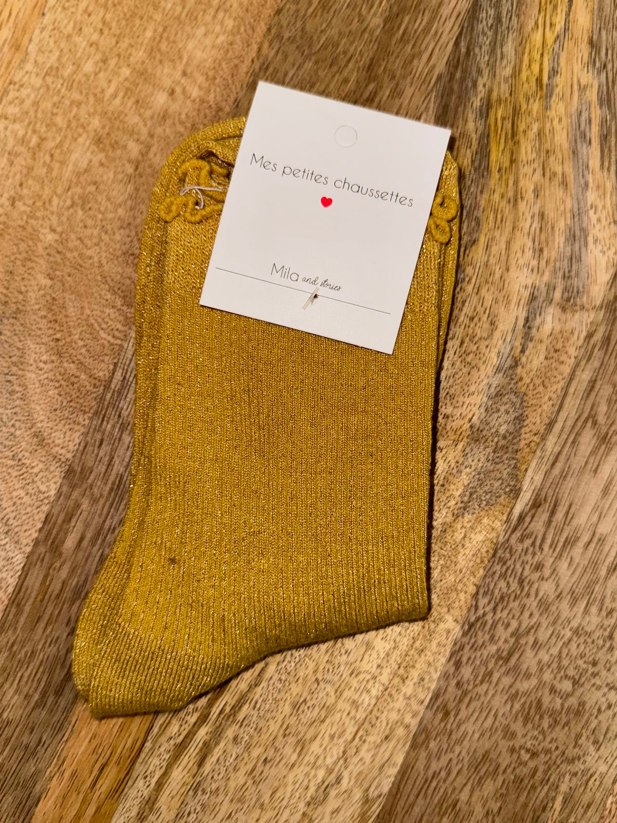 Chaussette - Moutarde