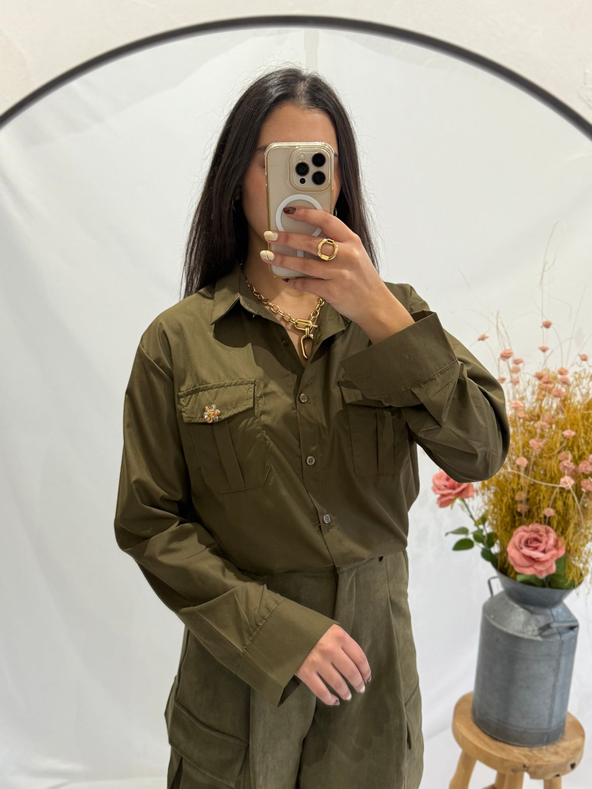 Chemise kaki - Sonia