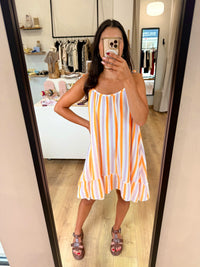 Robe gaze orange - Lila