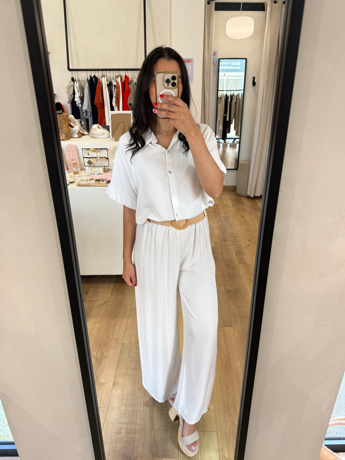 Blouse beige - urina