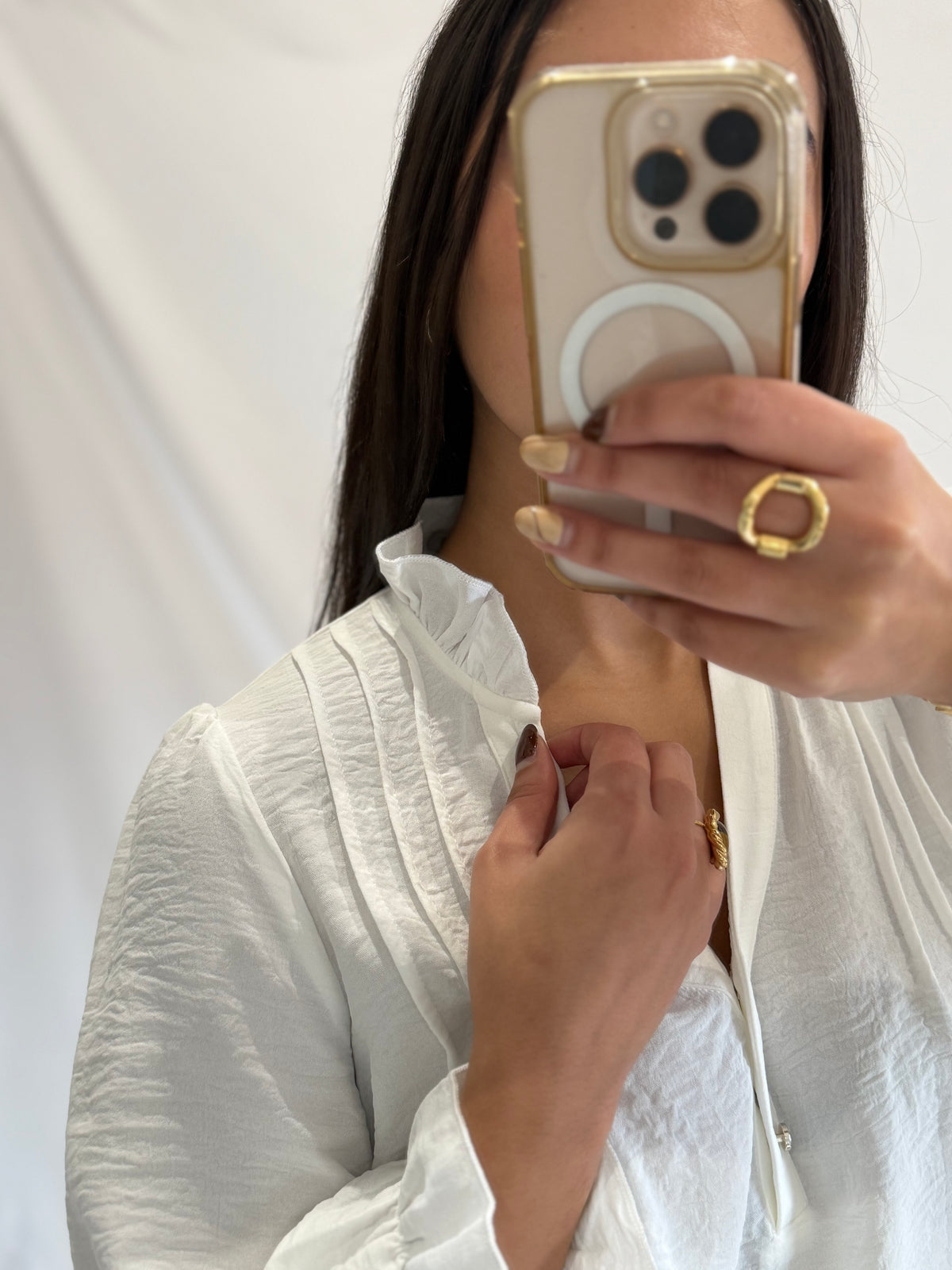 Blouse blanc - Astrid