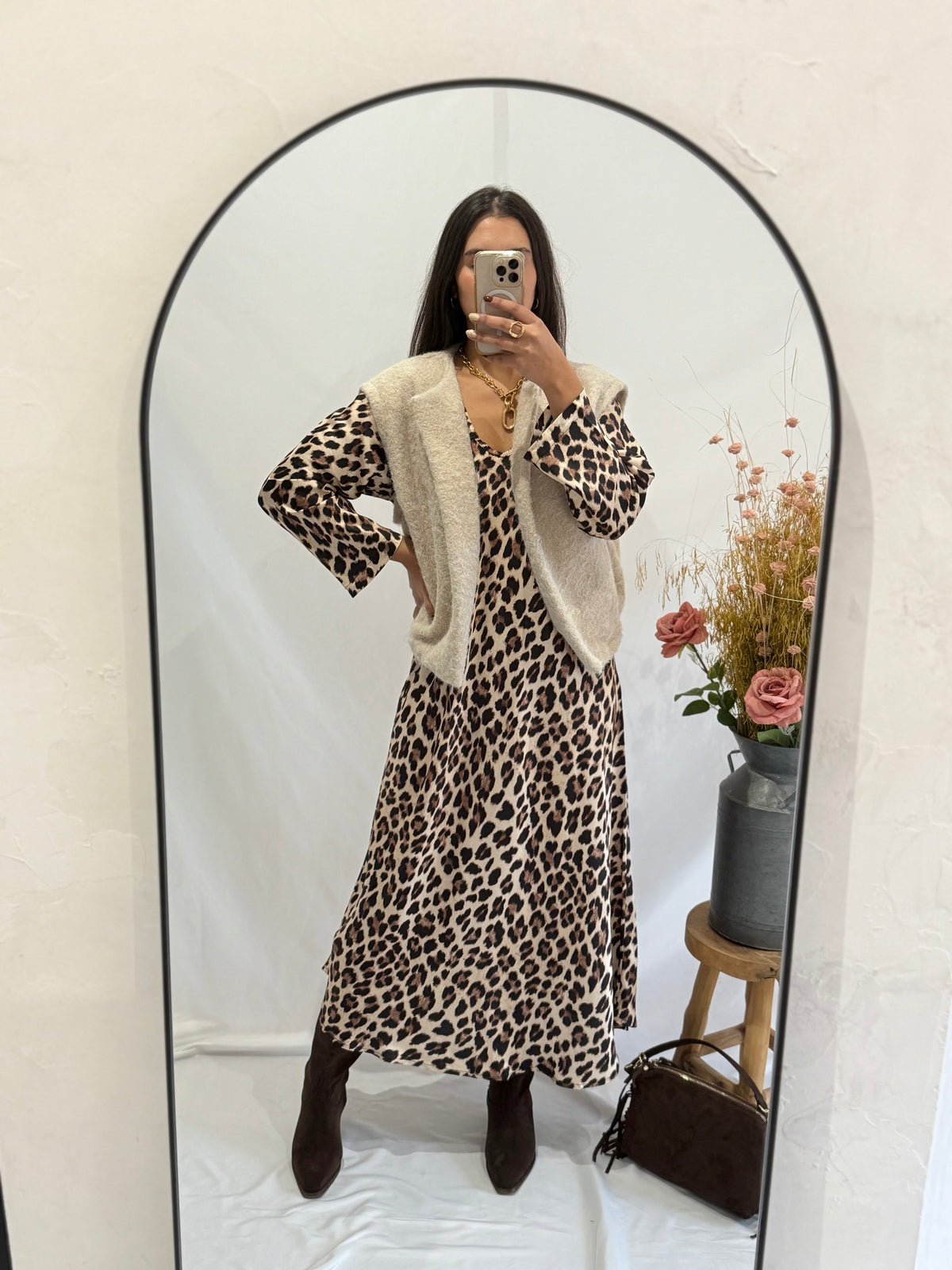 Gilet beige - ASTHER