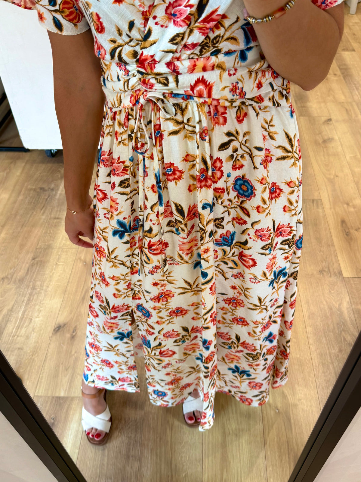 Robe longue motifs - stella