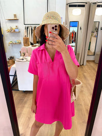 Robe fushia - Elisa
