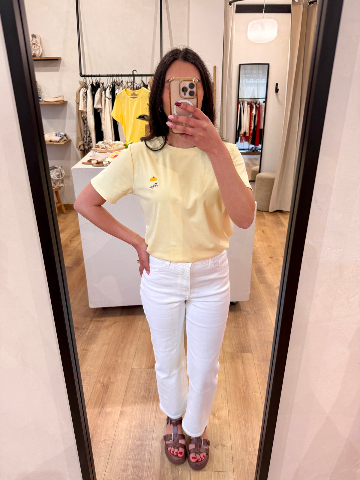 Tee shirt jaune - Transat
