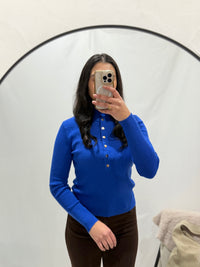 Haut bleu royal - Zolia