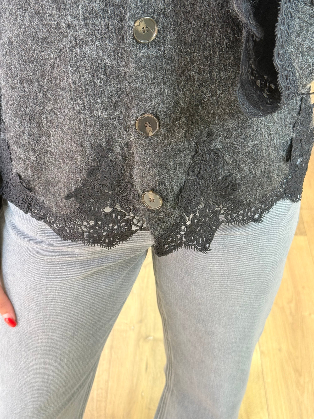Gilet dentelle - Louisa