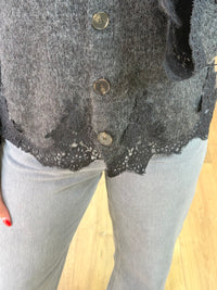 Gilet dentelle - Louisa