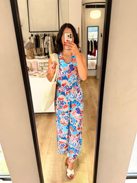 Combinaison motifs bleu - Aria