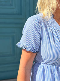 Robe courte bleu - Opia