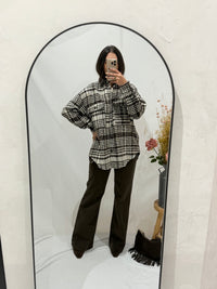 Surchemise marron - Clea