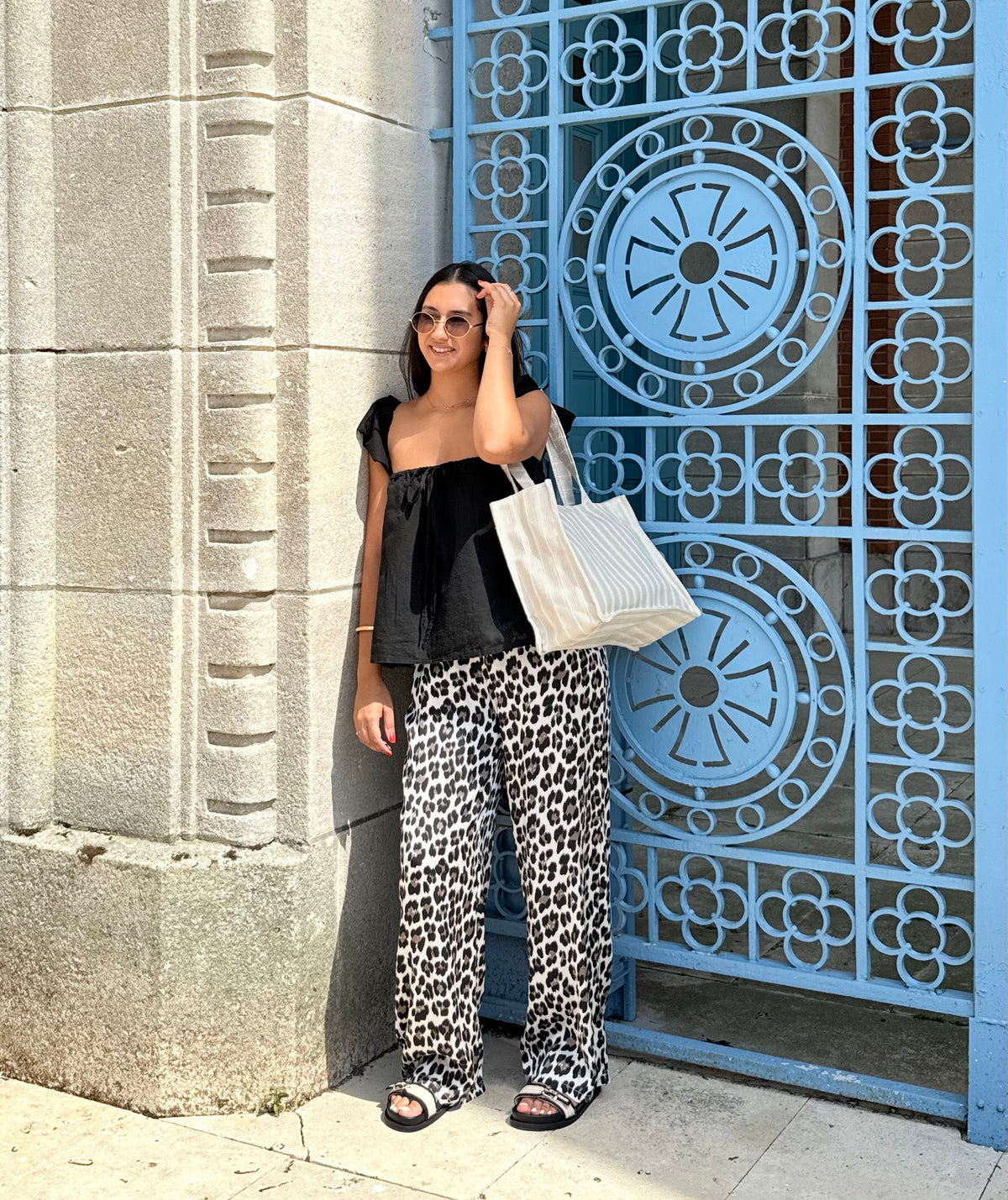Pantalon léopard - Emele