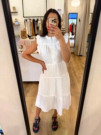 Robe longue blanc - victa