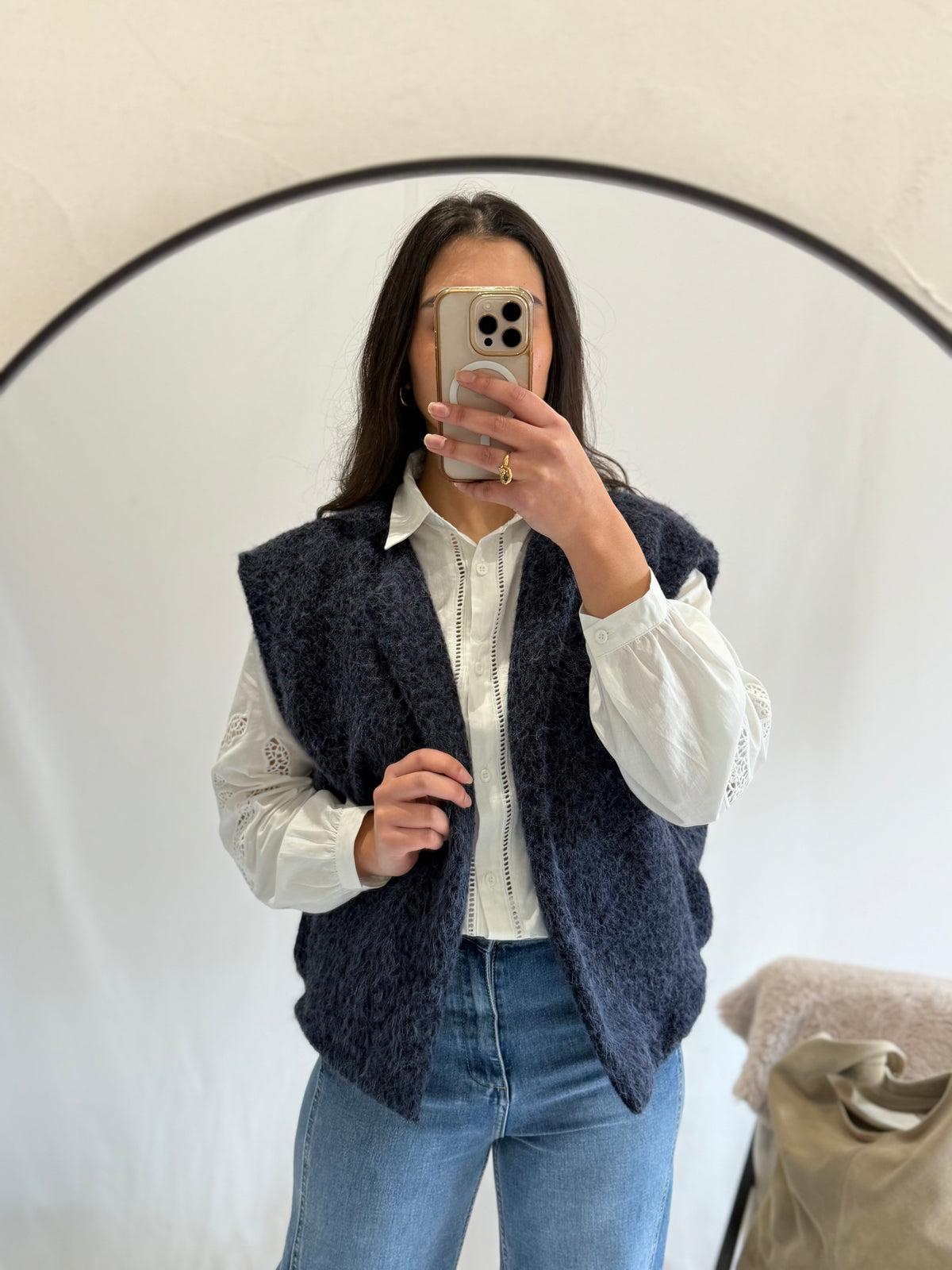 Gilet marine - ASTHER