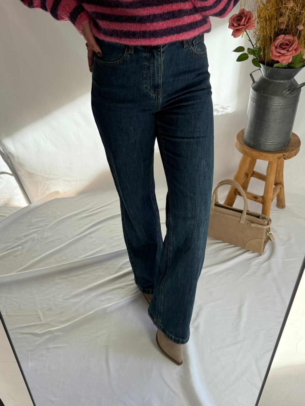 Jean bleu foncé - Barbara