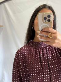 Blouse à pois - Choco