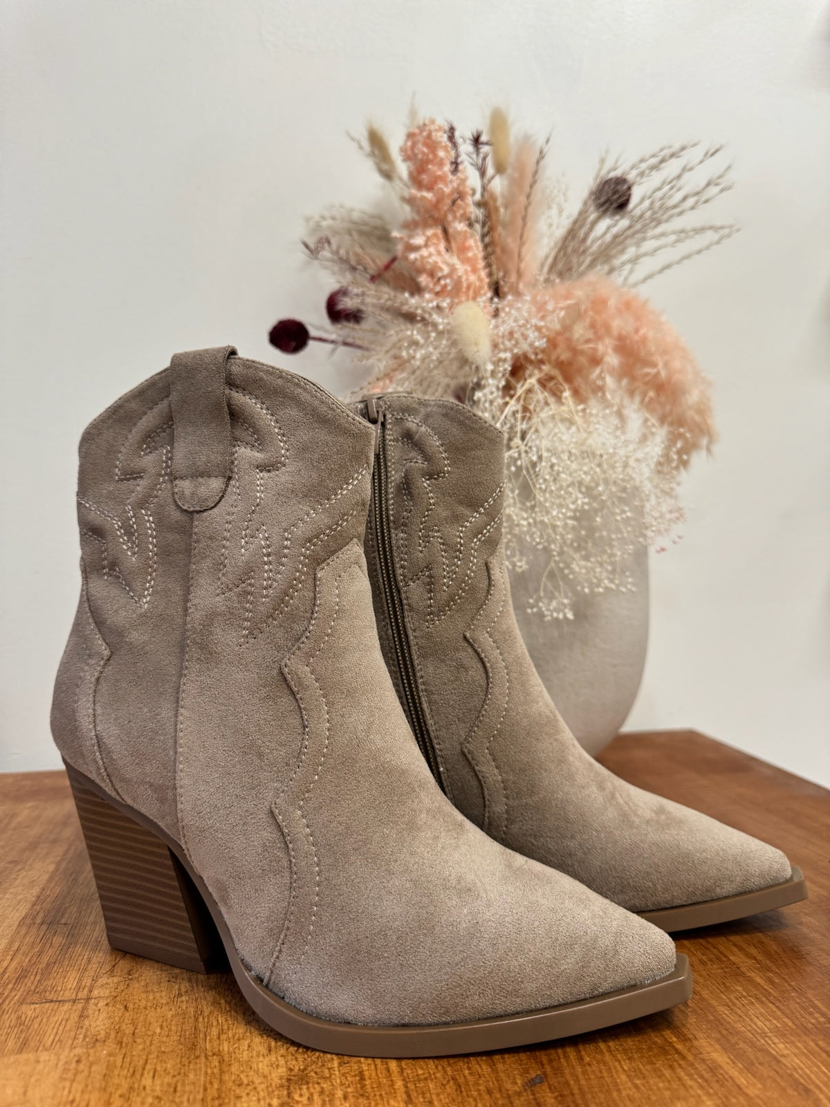Bottine taupe - Elodie
