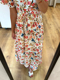 Robe longue motifs - stella