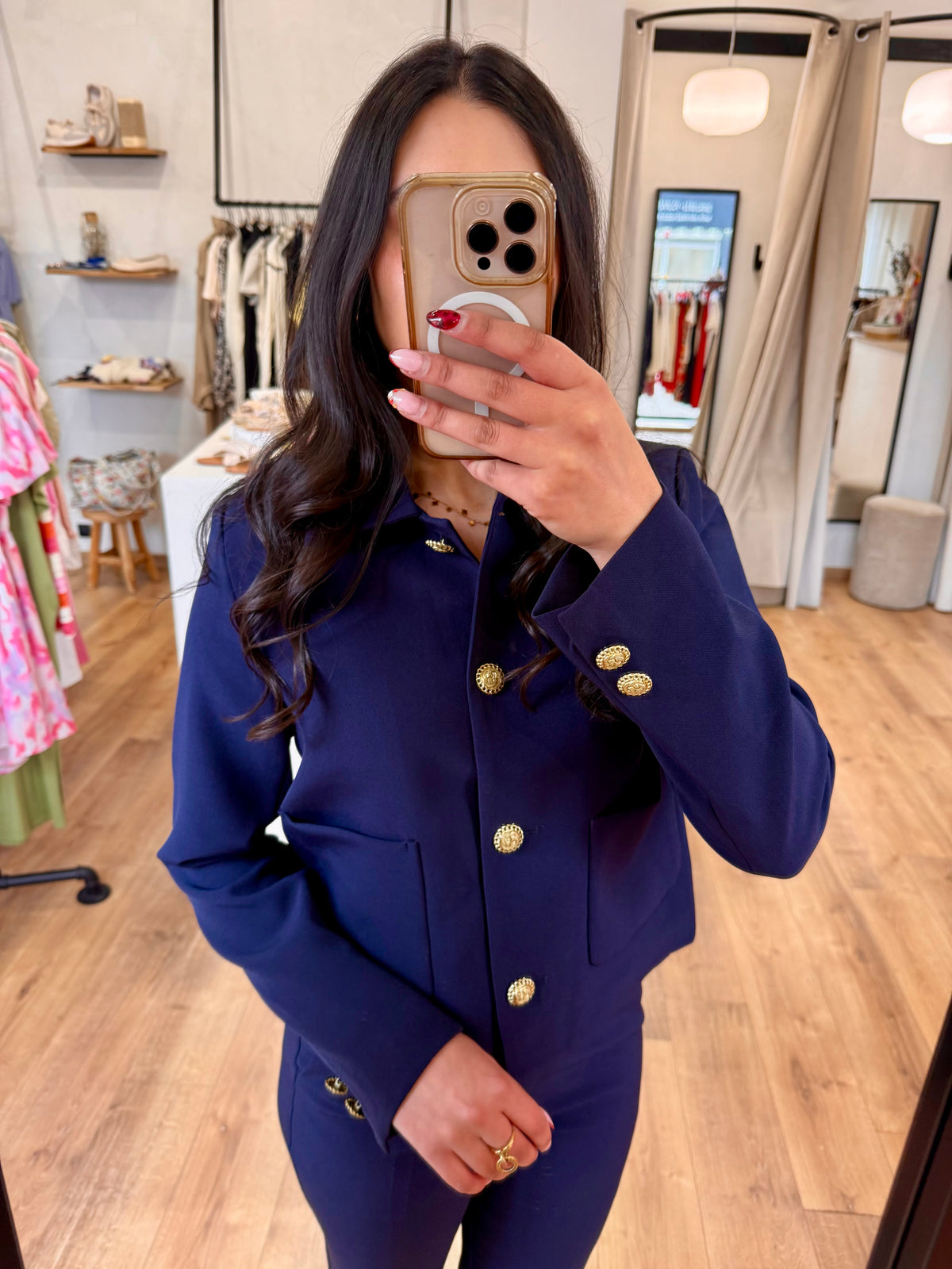 Veste marine - Huja