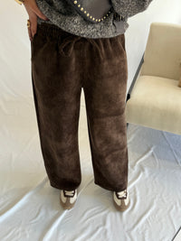 Pantalon marron - Douceur