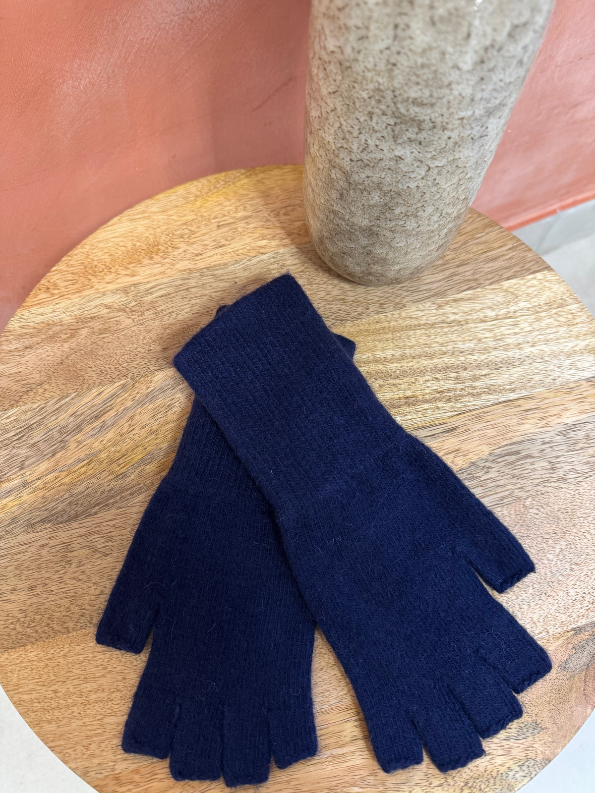 Mitaine en laine - Lila