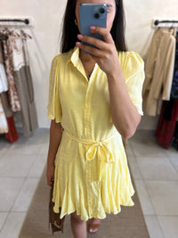 Robe Courte Jaune - Orio