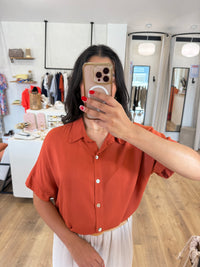 Blouse brique - urina