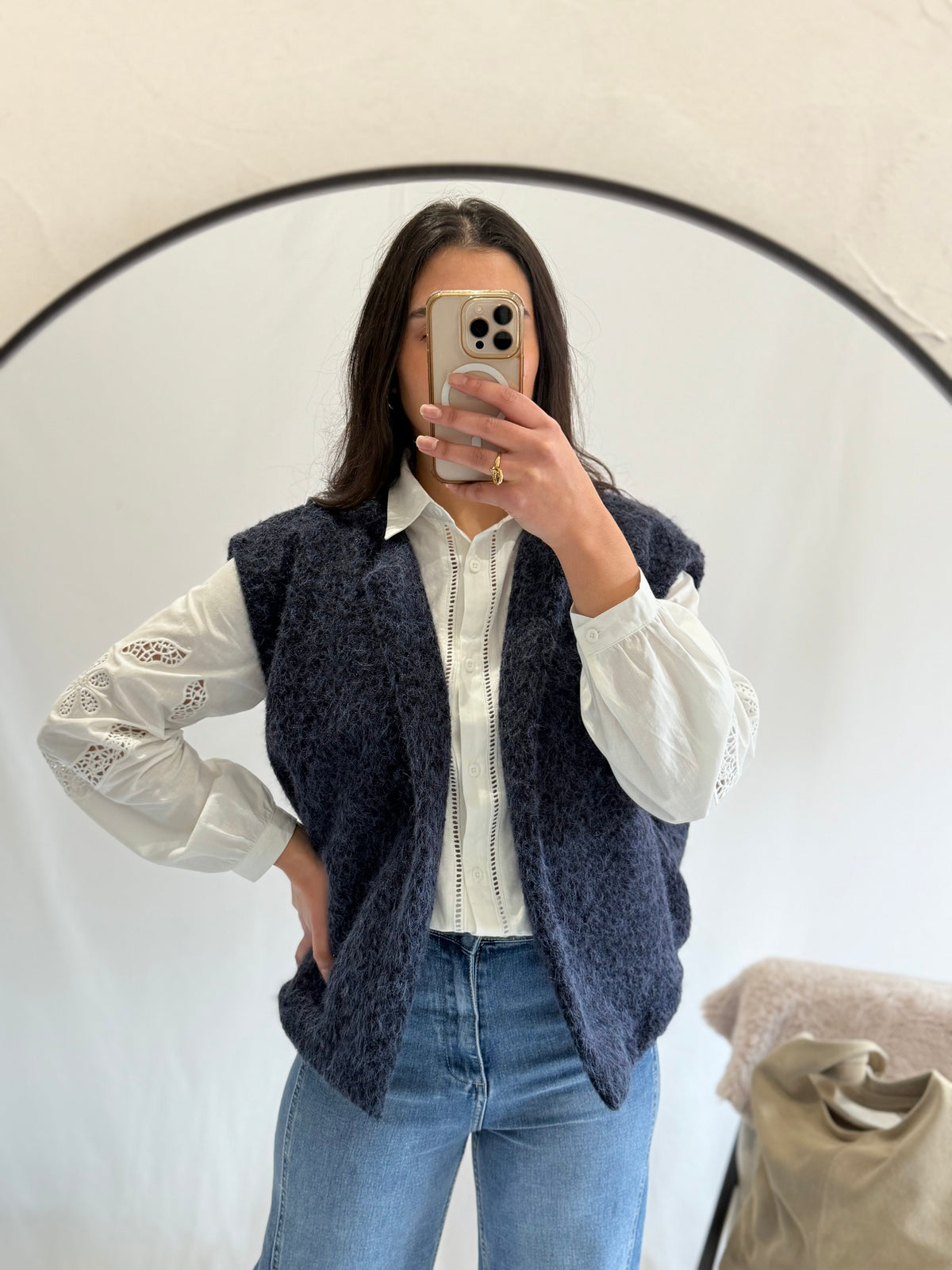 Gilet marine - ASTHER