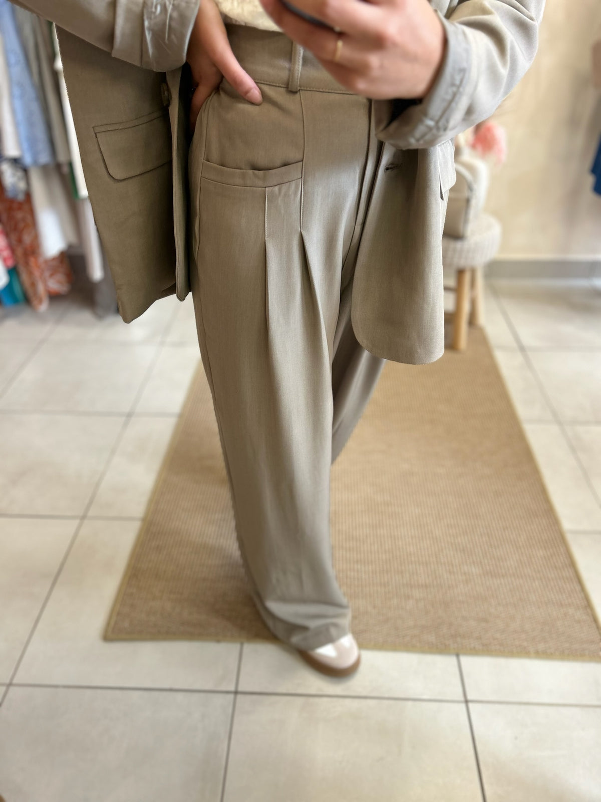 Pantalon Taupe - Jenny