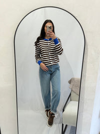 Haut rayure choco - Vic