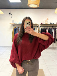 Pull bordeaux - Opaline