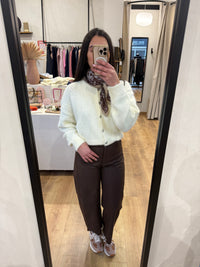 Pantalon ballon choco - Alex