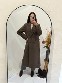 Manteau long choco - Polio