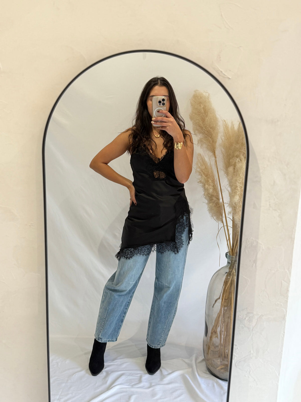 Top noir dentelle - Iruis