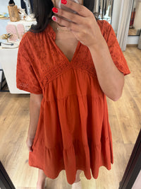 Robe broderie - pia