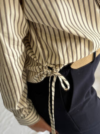 Chemise rayure choco - Nadège