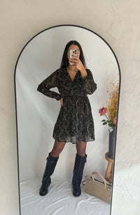 Robe courte noir - Alma