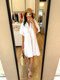 Robe courte blanc - Agatha