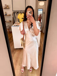 Robe longue champagne - Léna