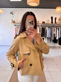 Trench beige court - Heliot