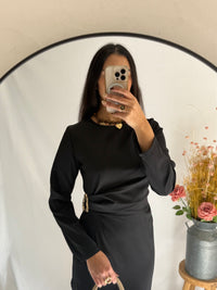 Robe long noir - Romy