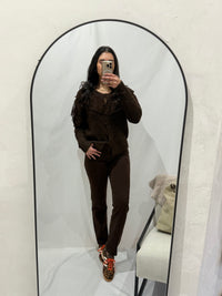 Jean mom fit choco - Lea