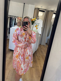 Robe Motifs Rose - Mathias